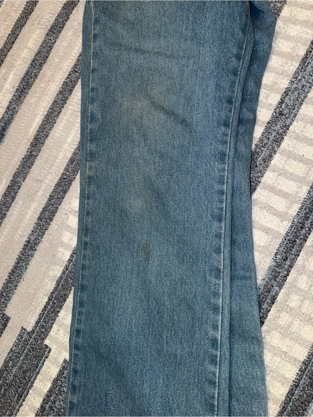 Vintage Bolero Jeans Collection Classic Straight Fit Men's Blue Jeans Size 32